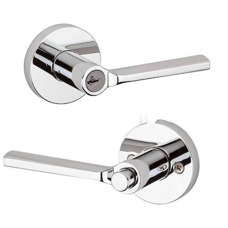 Kwikset Lisbon Keyed Entry Lever 156LSL-RDT-26-SMT-RCAL-RCS
